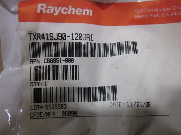 RAYCHEM TXR41SJ90-1206AI CB6851-000 NEW