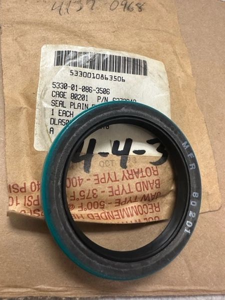 M1009 FRONT ROTOR INNER SEAL 6273948, 5330-01-086-3506 NOS