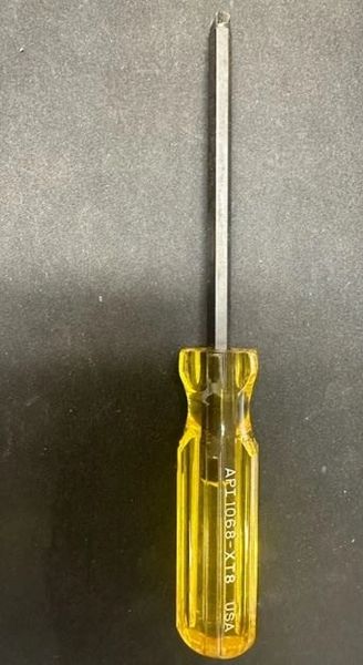 API CROSS TIP SCREWDRIVER 1068-XT8, 268P-8 USA MADE