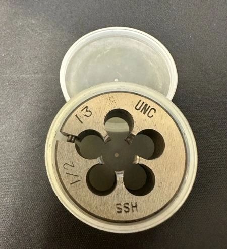 HSS THREAD CUTTING DIE 1/2-13 UNC, 31185, 23241, 4044 NOS