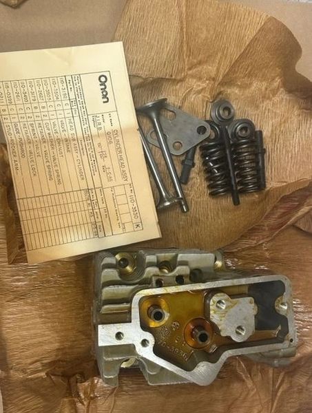 ONAN CYLINDER HEAD DIESEL 110-3530, 2815-01-275-1712 NOS