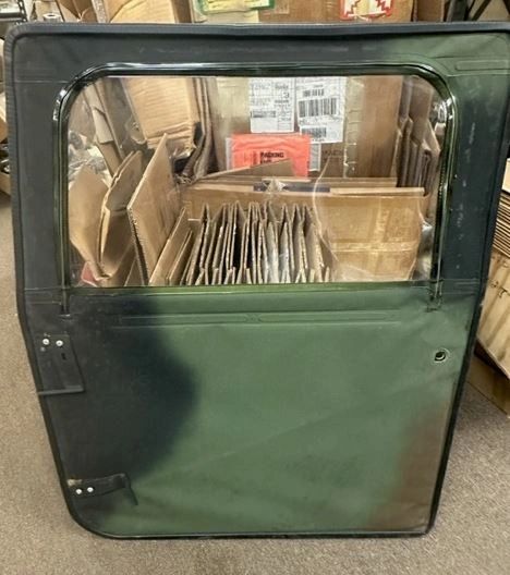 M998 L.H. DRIVER SIDE DOOR CAMO 12340231-10, 2510-01-450-5480 NOS