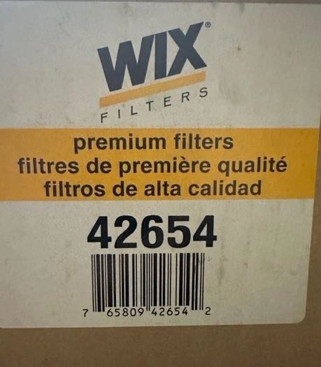 WIX FILTER 42654 NOS
