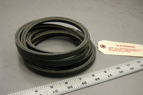 V-BELT MATCHED SET 5598764-C, 5582505, 5598196, 626595, 3030-00-379-2815 NOS