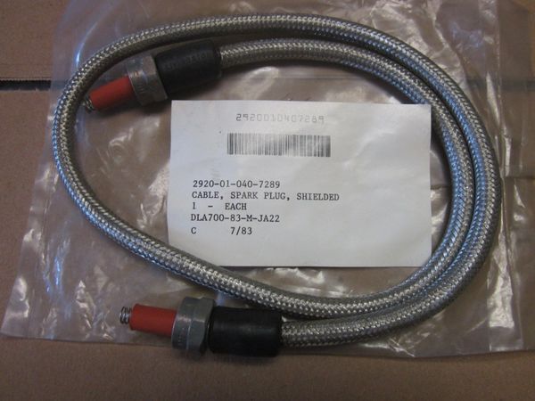 M880 SPARK PLUG CABLE 34224A-29, 2920-01-040-7289 NOS