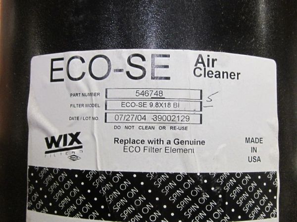 WIX ECO-SE AIR CLEANER 546748 NOS