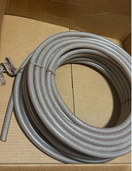 100 FT PLASTIC POLYVINYL CHLORIDE TUBING 13229E0774-6, 318CFG, 028810, 4720-01-334-9212 NOS