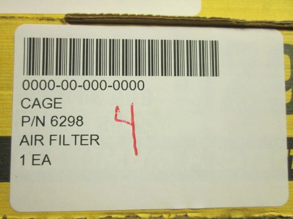 AIR FILTER 6298, 46298 NEW