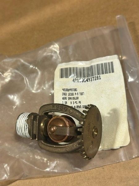 SPRINKLER HEAD TU57, 4210-00-493-7281 NOS