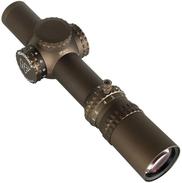 Nightforce ATACR 1-8X24mm F1 .1 MRAD NVD PTL FC-DMX Dark Earth Riflescope C672