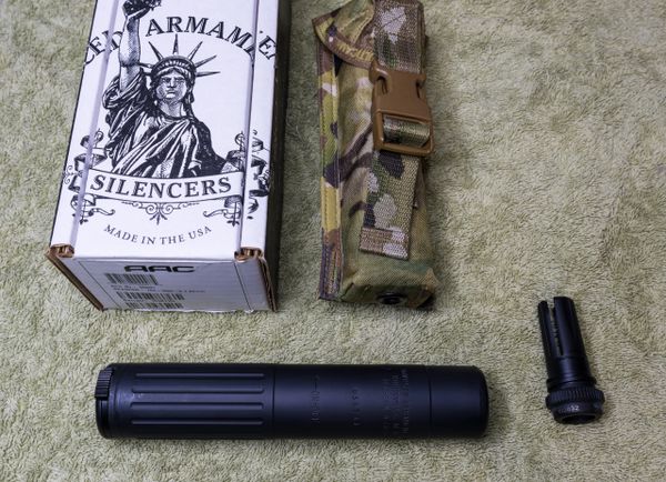 Advanced Armament Corp AAC SDN-6 SUPPRESSOR WITH MOUNT
