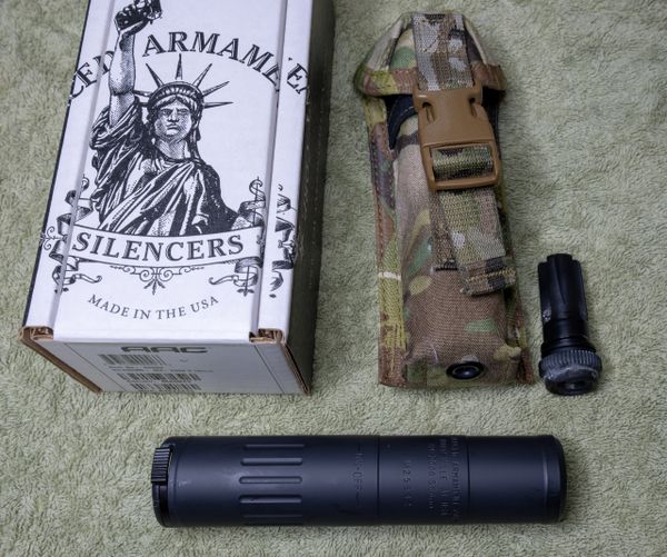 Advanced Armament Corp AAC M4-2000 SUPPRESSOR WITH MOUNT