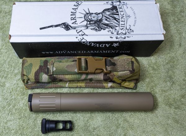 Advanced Armament Corp AAC MK13-SD SUPPRESSOR WITH MOUNT