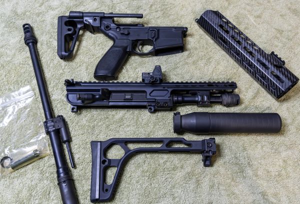 SIG SAUER MCX LVAW CLONE KIT WITH SRD762TI-QD SUPPRESSOR