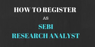 Research analyst registration application filing