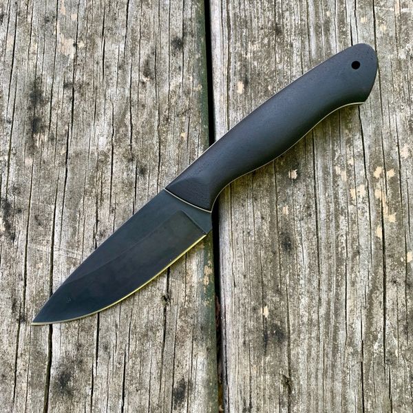 Vildmark - (Double Black Canvas Micarta over White G10) (Sold Out)