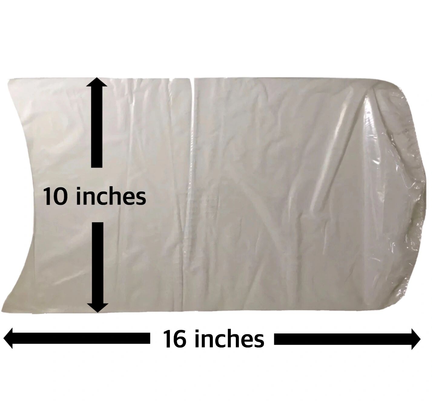 Poultry Shrink Bags-25 10" X 16" with ZipTies 