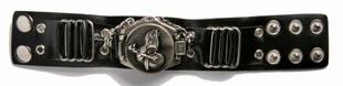 Motorcycle Leather Watch Band