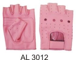 AL3012 Ladies Pink Fingerless Gloves