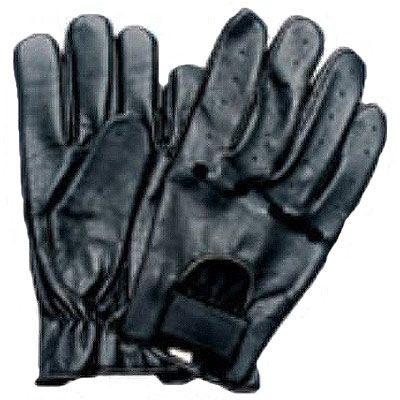 AL3015-Black Leather light weight Driving glove