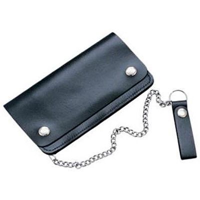 AL3202-Biker's Large Leather Wallet