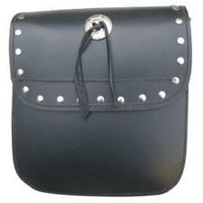 AL 3721 Medium Studded Sissy bar bag with Velcro Closure