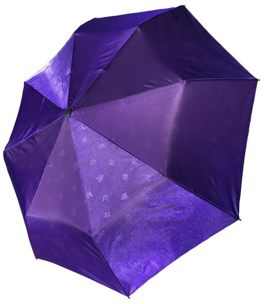 COMPACT IRIDESCENT UMBRELLA - WATERPROOF PURPLE