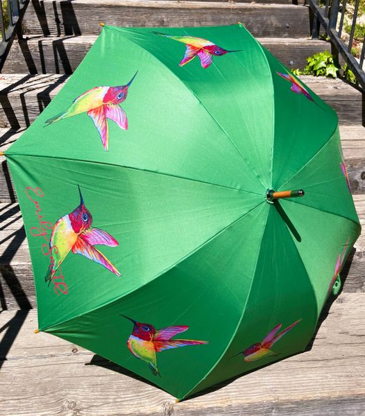 Hermoine Umbrella by Emily Smith - Hummingbird