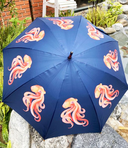 Oscar Umbrella by Emily Smith - Squid Design