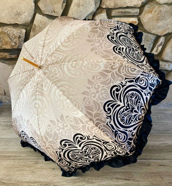 Flower swirl umbrella | Umbrellas, Parasols