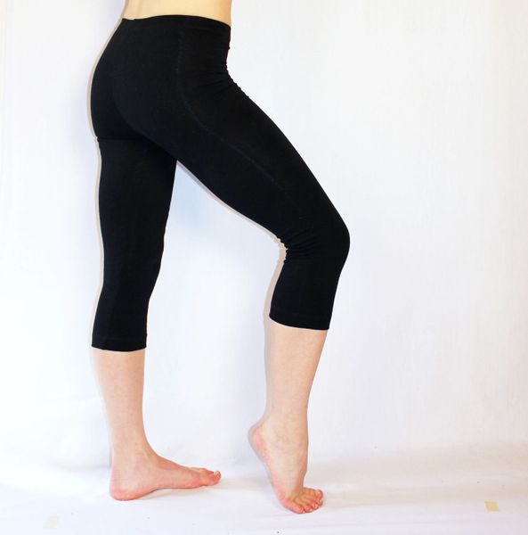 Cropped Leggings Carushka Capri Tights in Bamboo Lycra Carushka Bodywear