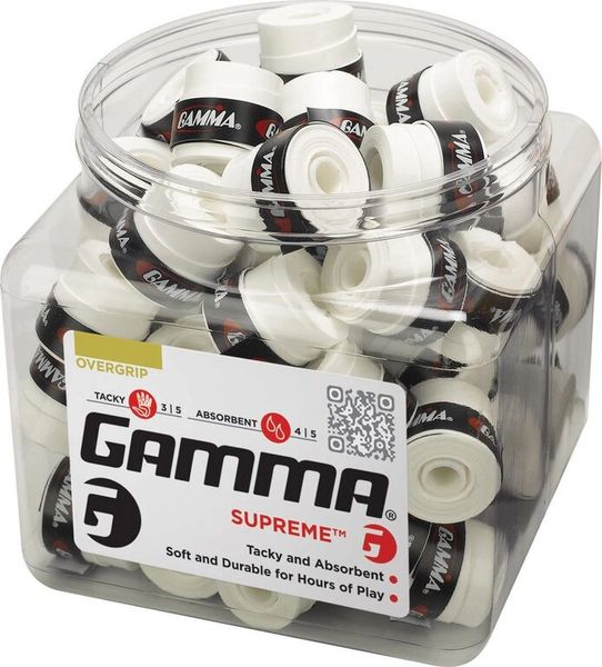 Gamma Supreme Overgrip Jar