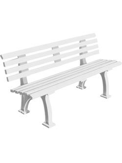 Courtside Polybench 5 Foot