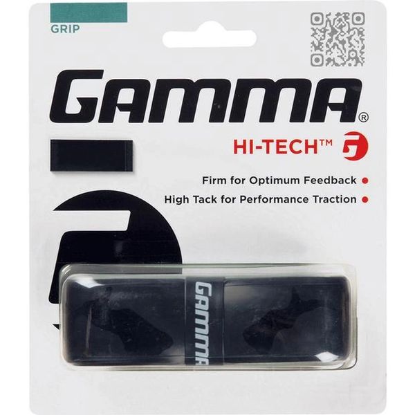 Gamma Hi-Tech Gel Black Replacement Grip