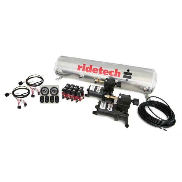 5 Gallon Analog Air Ride Compressor Leveling System | Suspension Geek