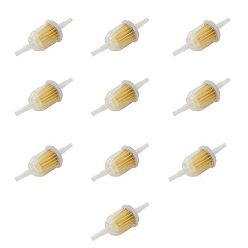 10 x Small Petrol Inline Fuel Filter 6 - 8mm Universal Fuel Filters