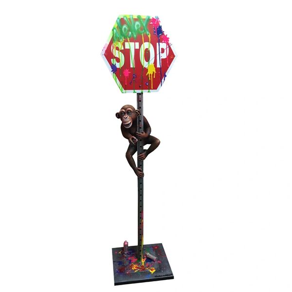 "Never" Stop Sign- TABLETOP SIZE