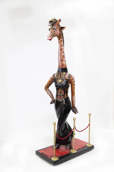 Giraffe Red Carpet Fashionista