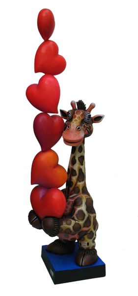 Giraffe in Love