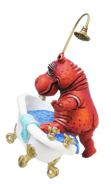 Tipping Hippo Bathtub- Mini