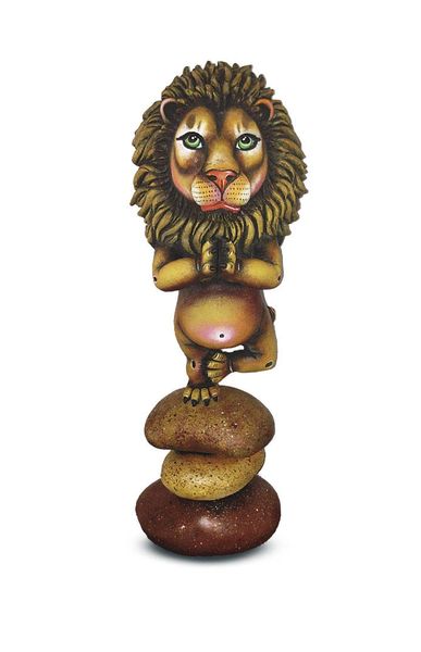 Meditating Lion- Large