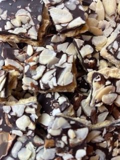 (Individual)Dark Chocolate Toffee Protein Pack/with Almonds