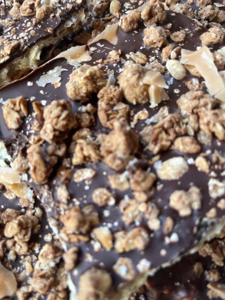 (Twin Pack)Dark Chocolate Toffee Crunch Protein Pack w/Granola Peanut butter &Peanuts