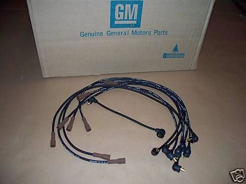 1-Q-69 date coded spark plug wires 69 Buick GS Skylark Wildcat 400 430 gran sport