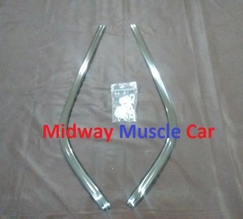 vinyl top moldings with clips 68 69 70 71 72 Chevy El Camino