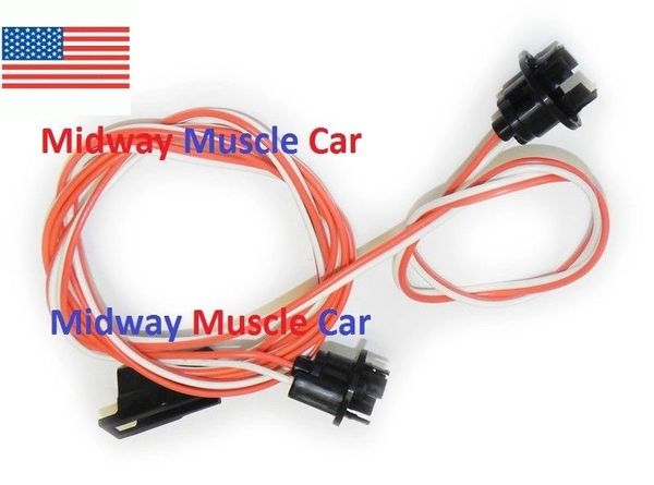 under dash courtesy light wiring harness with a/c 69-70 Pontiac GTO lemans judge