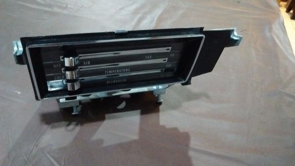 heater control assembly w/o A/C 66 67 Chevelle El Camino Malibu