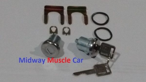 Door lock cylinder kit 69-72 Chevy Pontiac Olds Buick 442 Cutlass GTO Chevelle