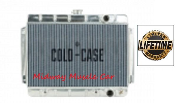 64 65 Chevy Chevelle Cold-Case aluminum performance radiator w/ auto trans # RPE541A