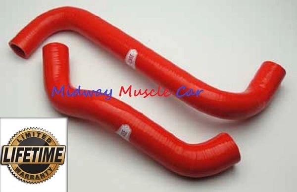 08 09 Pontiac G8 GT Cold-Case Silicone Radiator Hose Kit - RED # LMG5019R